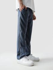 Straight Fit Trouser | Slate Blue
