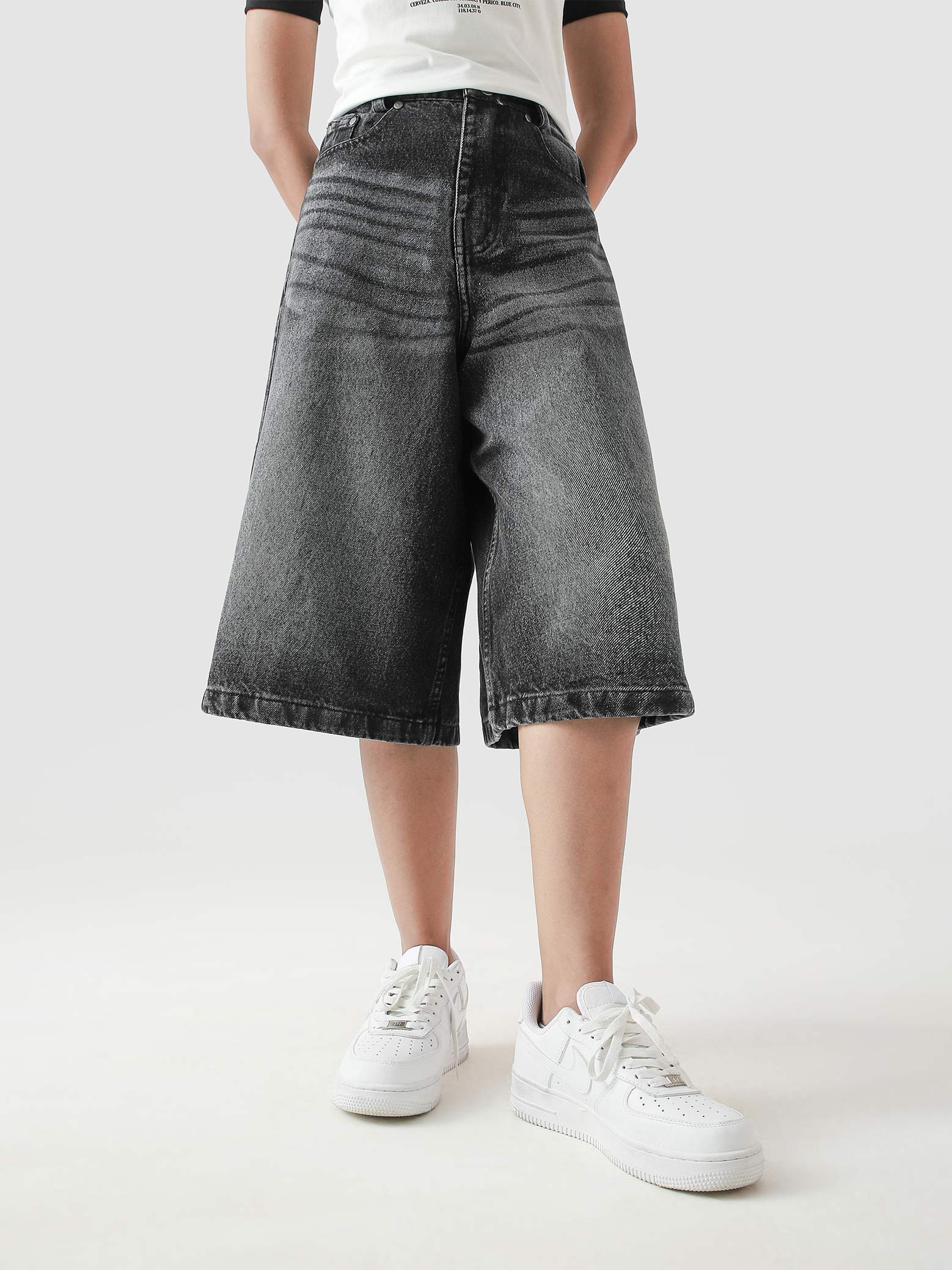 Jorts | Hard Washed Grey