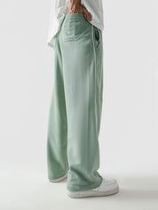 Piping Trouser | Sage Green