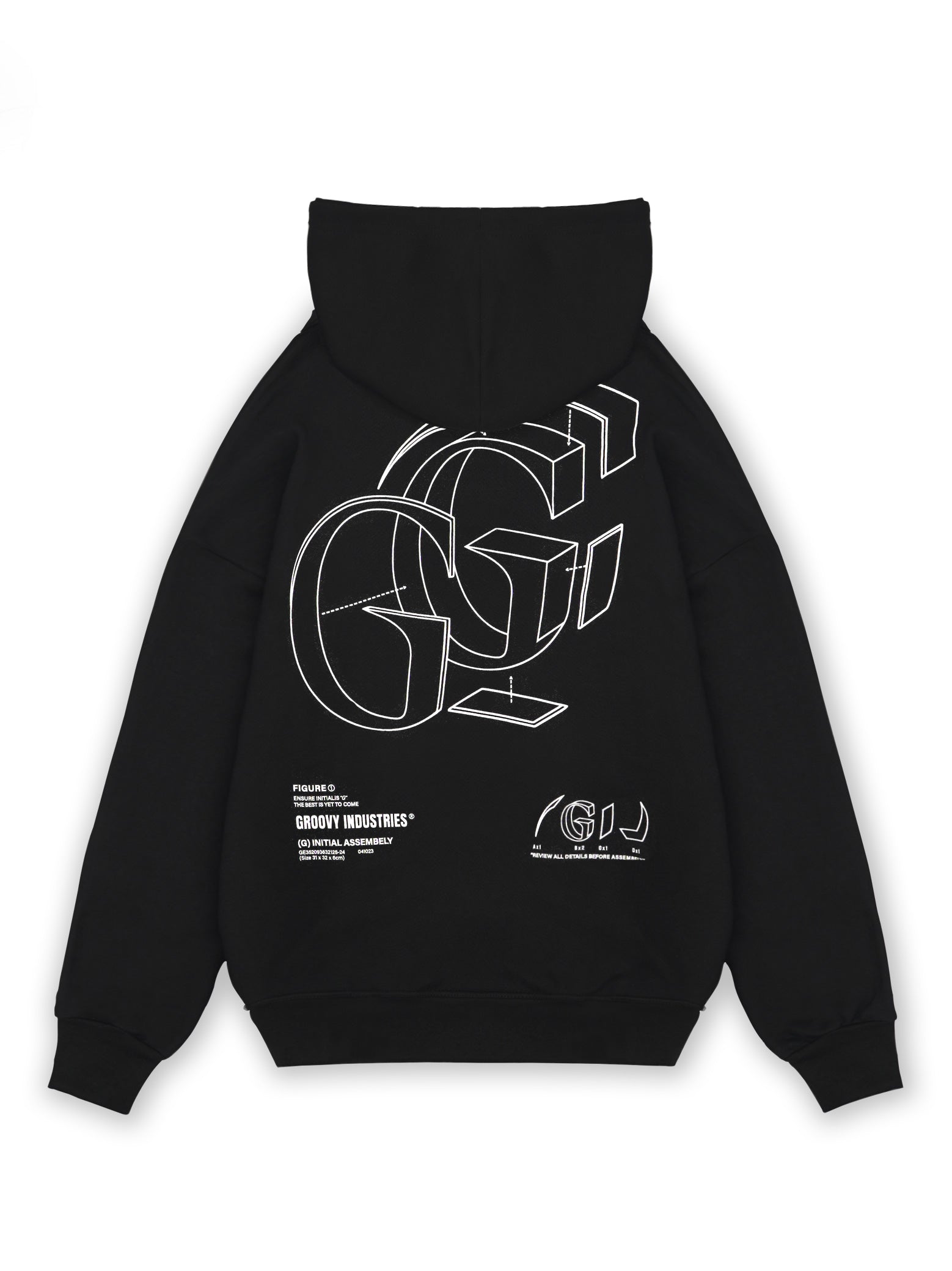 Initial Assembly Hoodie