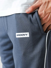 Straight Fit Trouser | Slate Blue