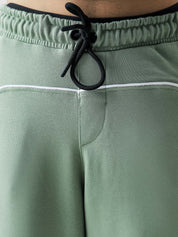 Piping Trouser | Sage Green