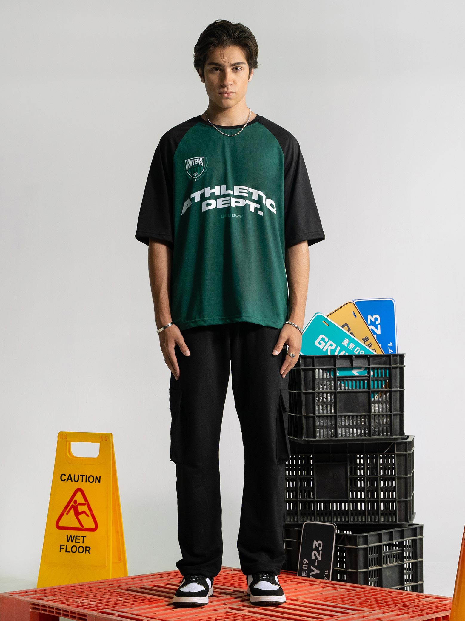 Athletic Department Raglan - GROOVY