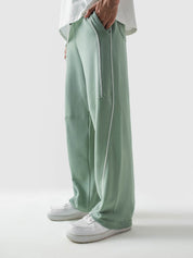 Piping Trouser | Sage Green