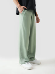 Baggy Trousers | Sage Green