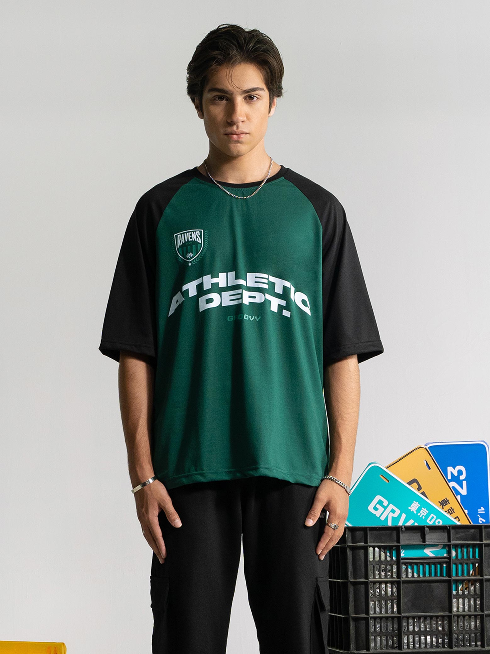 Athletic Department Raglan - GROOVY