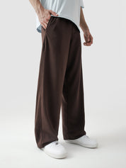 Baggy Trousers | Mocha Brown