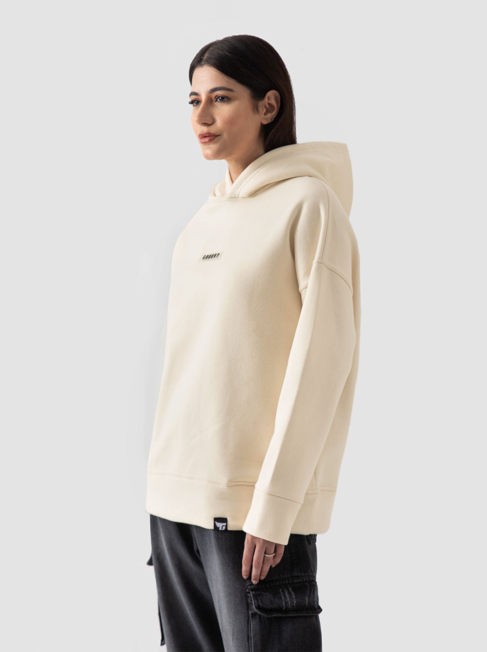 Cream Hoodie