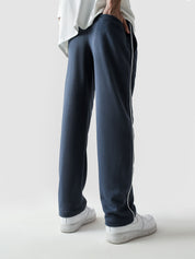 Straight Fit Trouser | Slate Blue