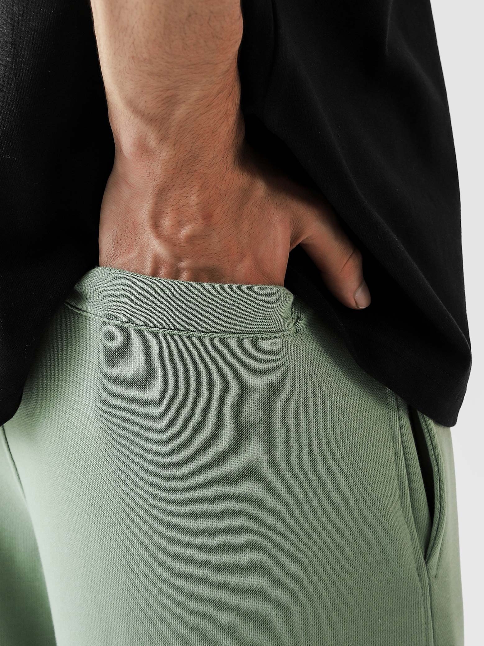 Baggy Trousers | Sage Green
