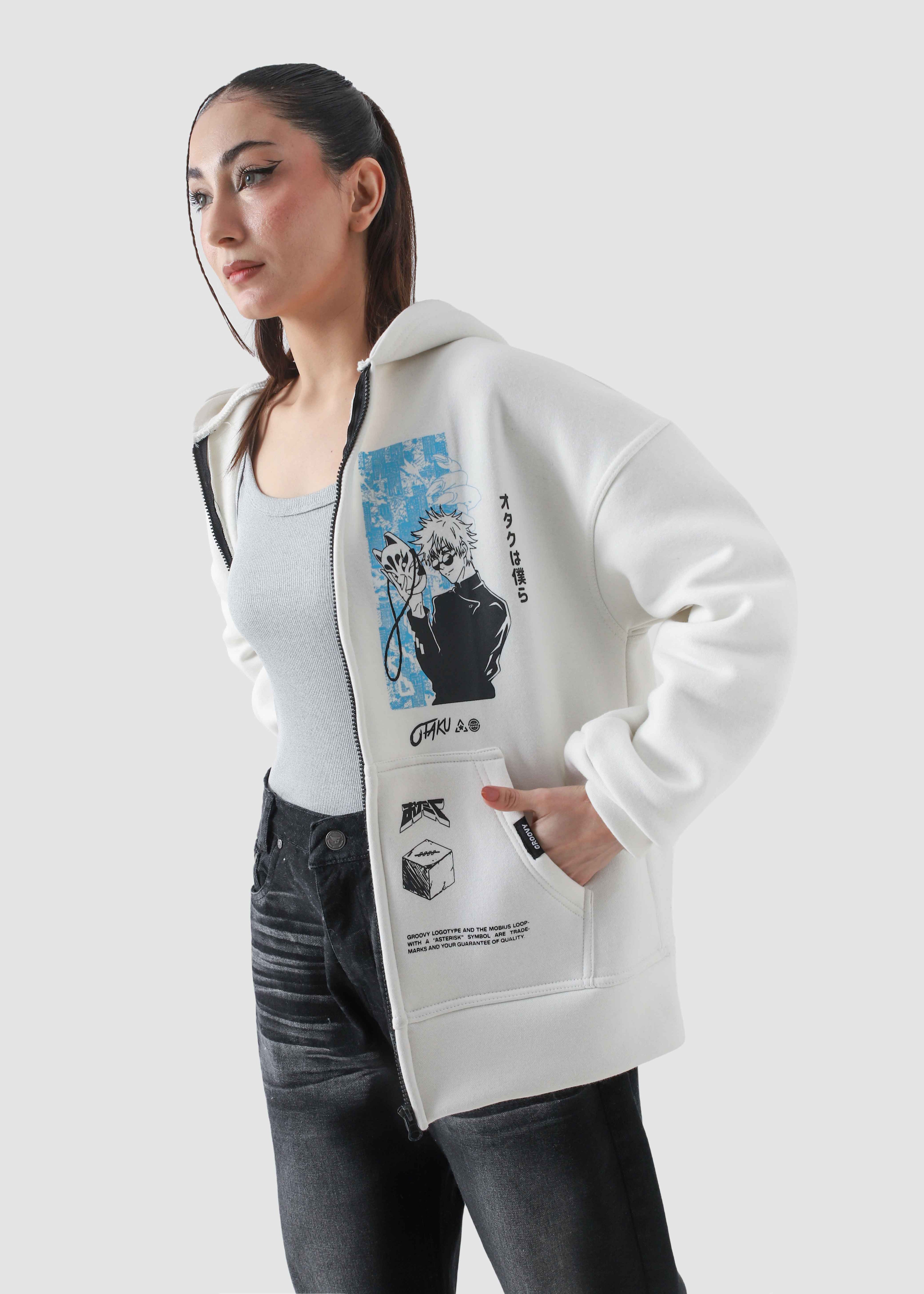 (GOJO) Jujutsu Kaisen Zipper - GROOVY