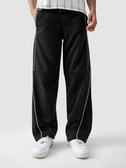 Piping Trouser | Black
