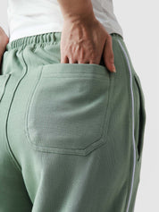 Piping Trouser | Sage Green
