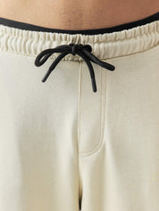 Baggy Trousers | Cream