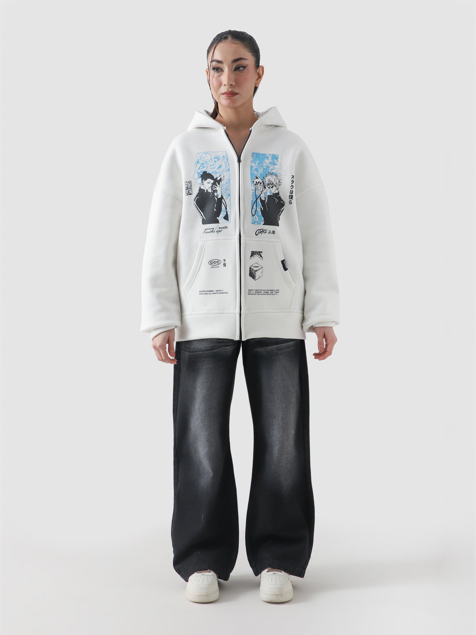 (GOJO) Jujutsu Kaisen Zipper - GROOVY