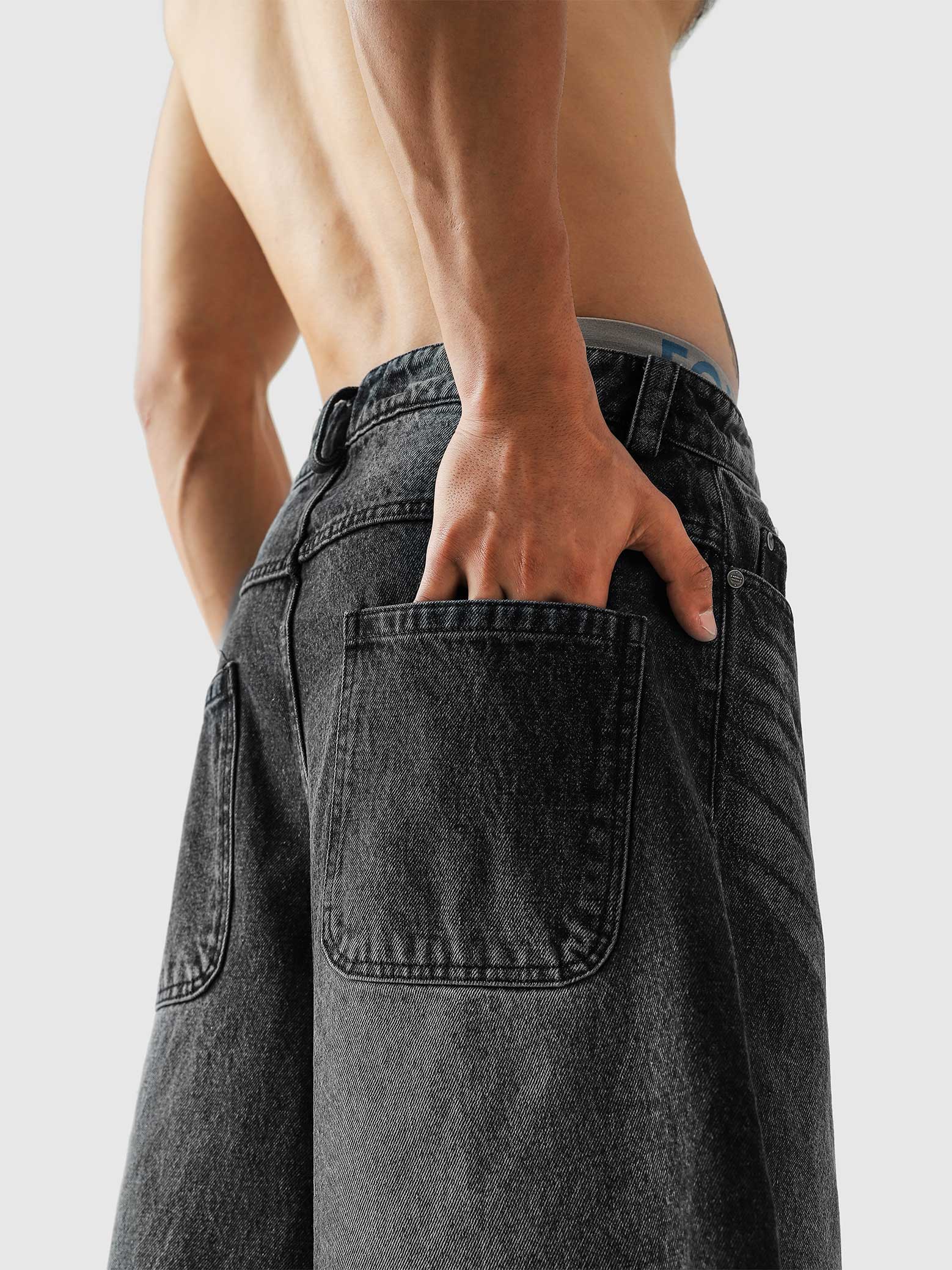 Jorts | Hard Washed Grey