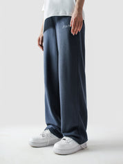 Baggy Trousers | Slate Blue