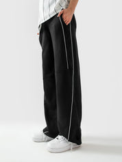 Piping Trouser | Black