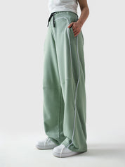 Piping Trouser | Sage Green