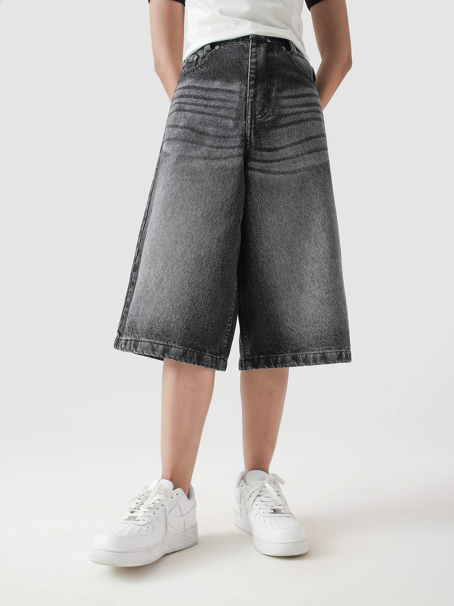 Jorts | Hard Washed Grey
