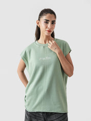 WORDLWIDE Mint Green Sando