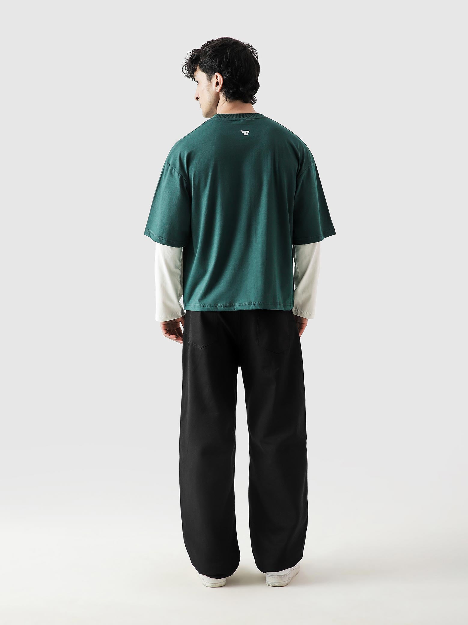 96 Double Layer Jersey - Racing Green