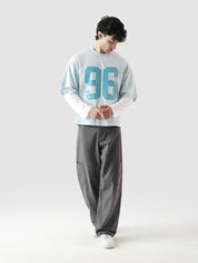 96 Double Layer Jersey - Frost Blue