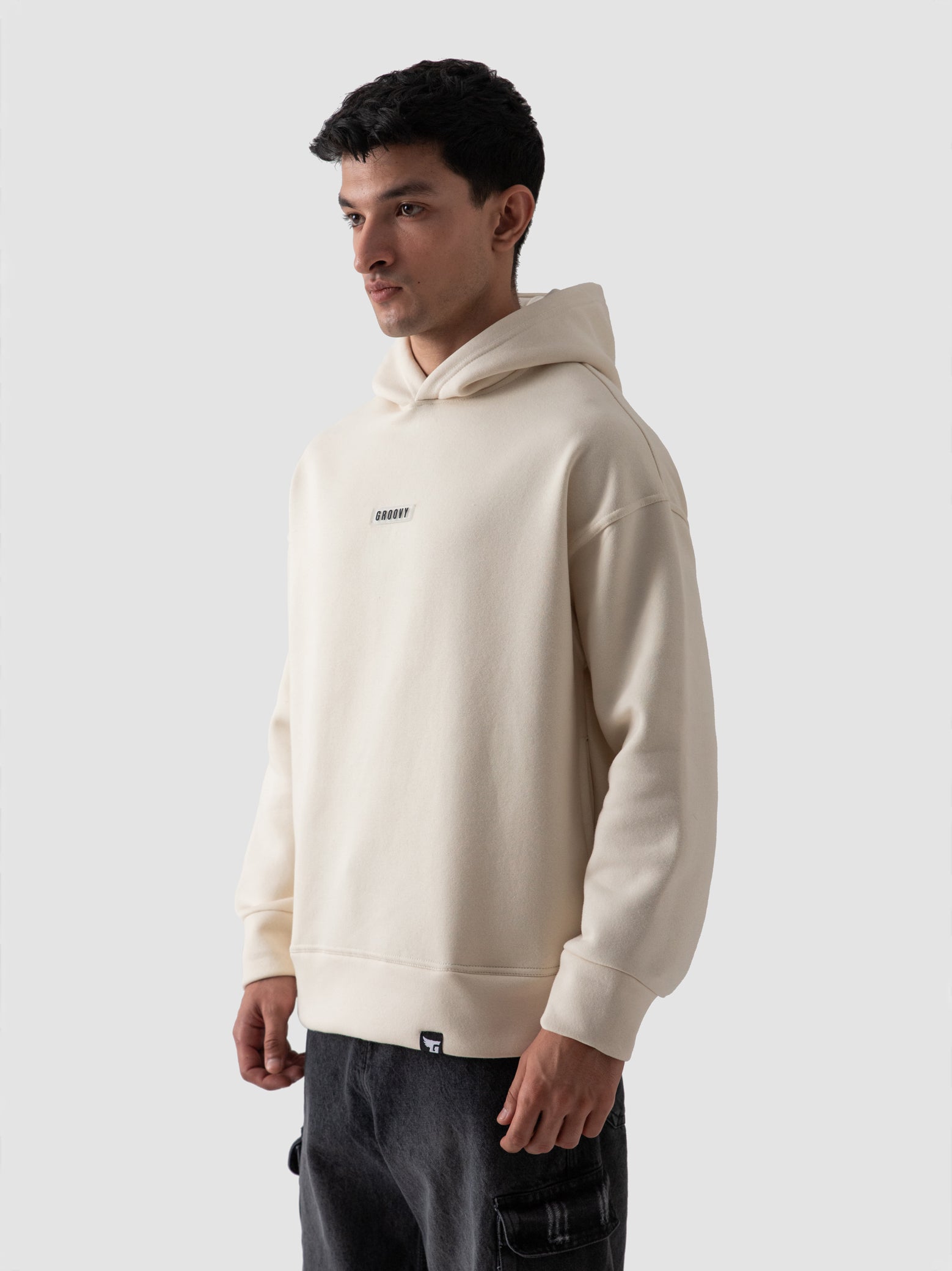 Cream Hoodie