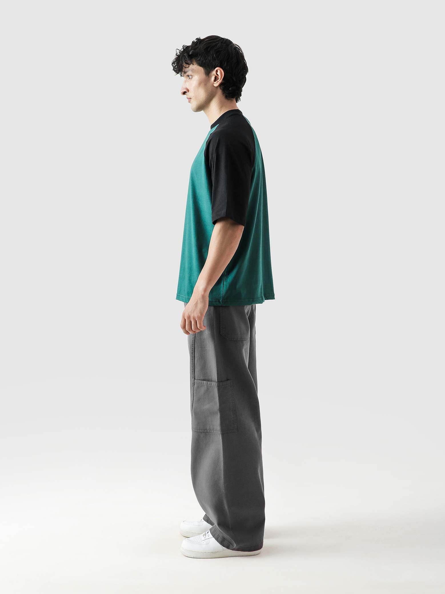 CORE Tees | Racing Green Raglan