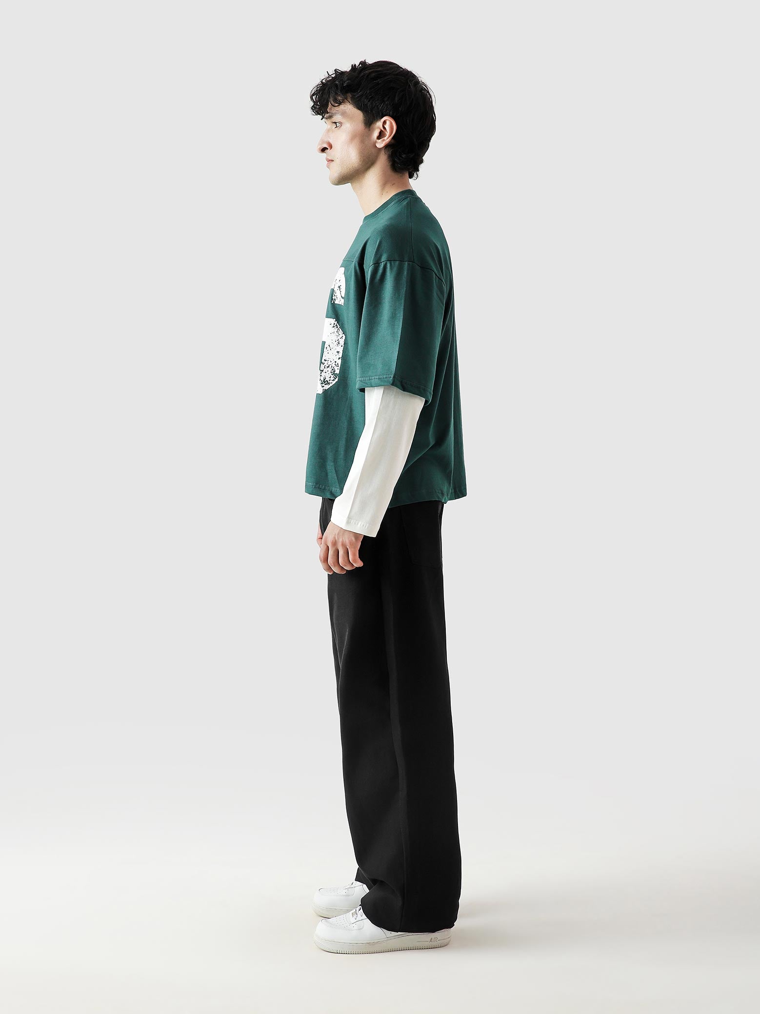 96 Double Layer Jersey - Racing Green