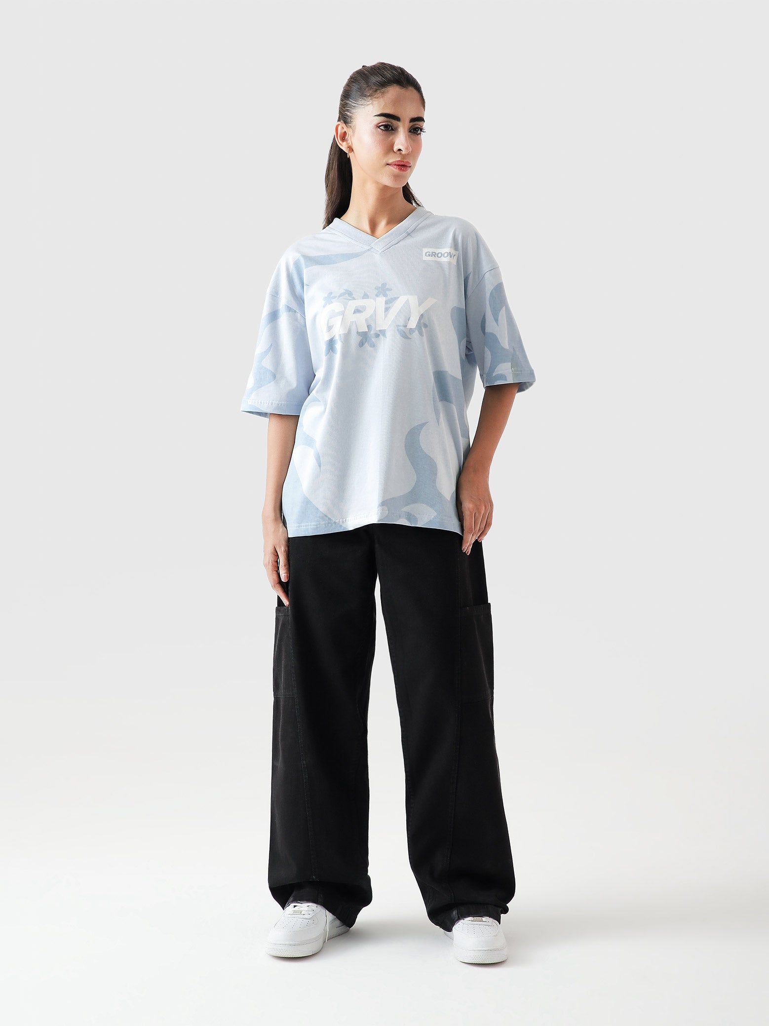 Allover GRVY - Frost Blue