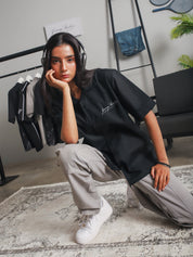 Black Cuban Shirt