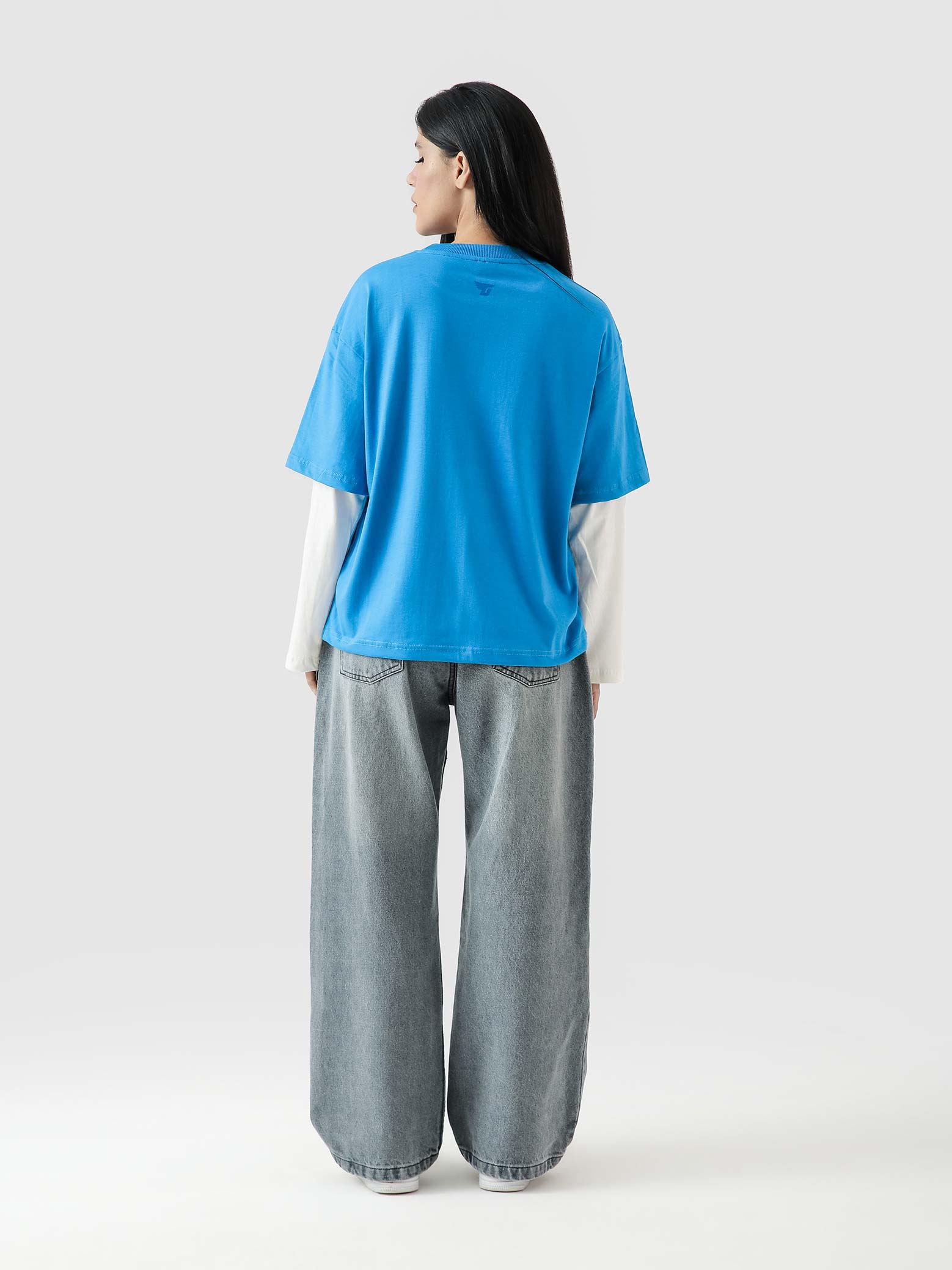 96 Double Layer Jersey - Electric Blue