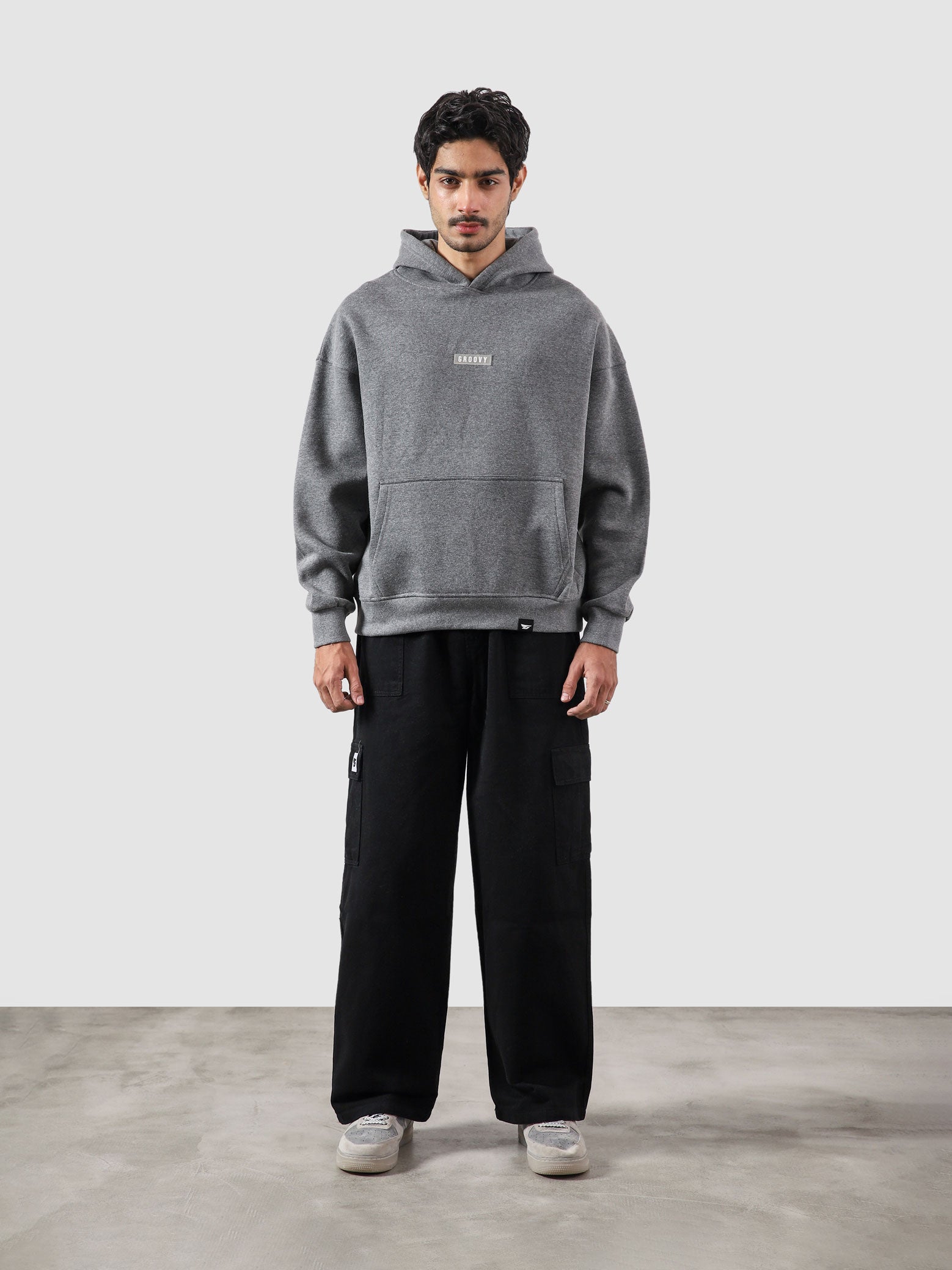 Charcoal Heather Grey Hoodie