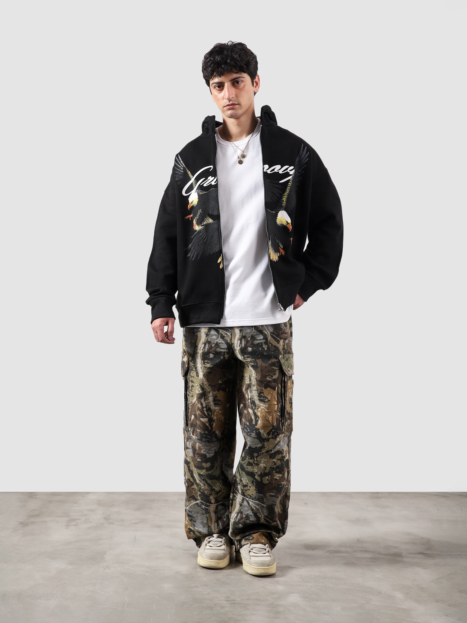 Flying Predator Zipper Hoodie