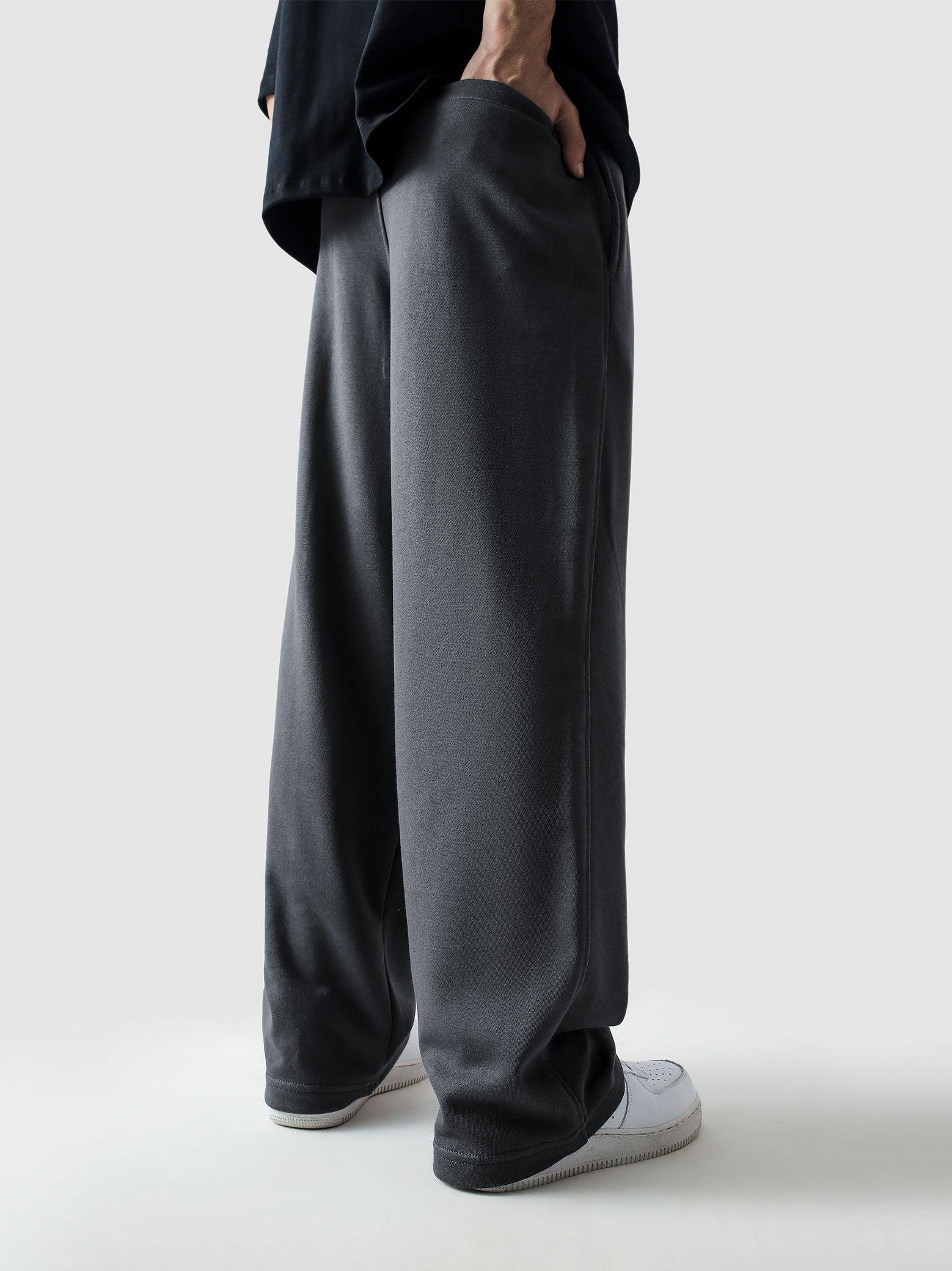 Baggy Trousers | Steel Grey