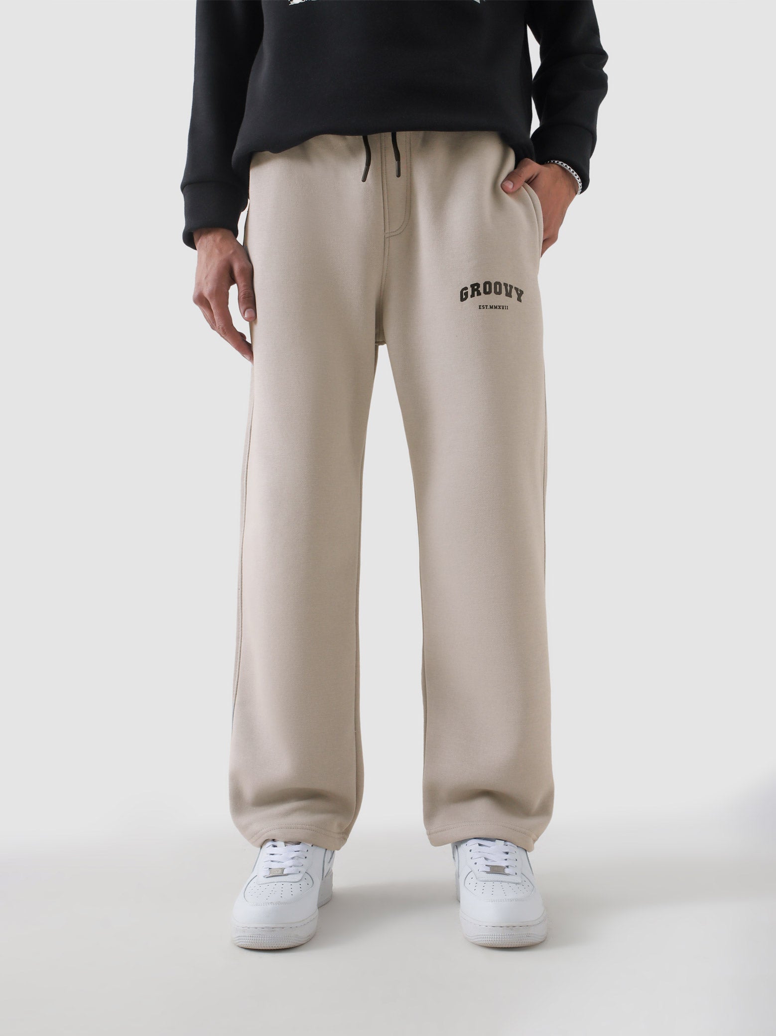 Essential Trousers | Chalk