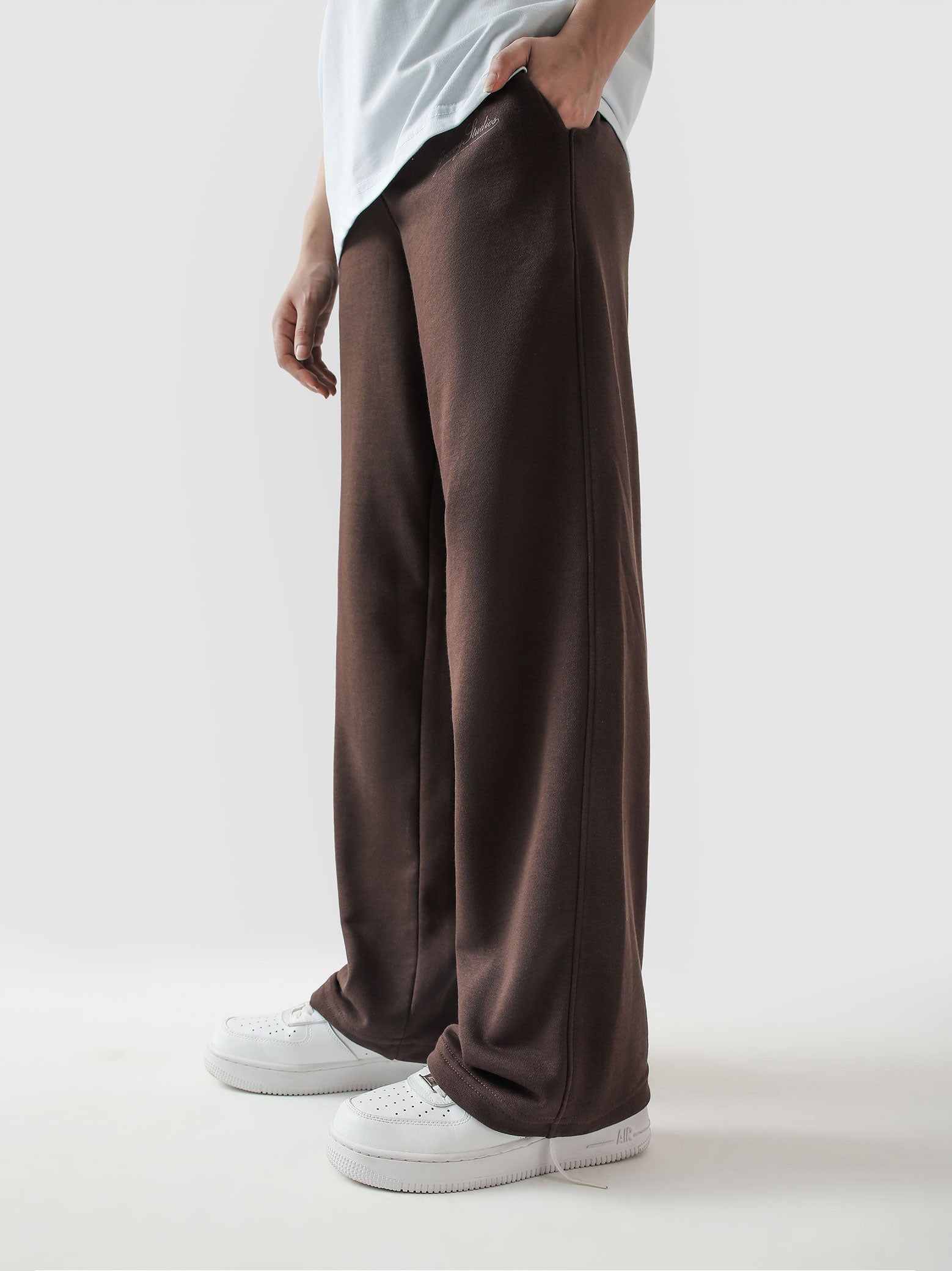 Baggy Trousers Mocha Brown GROOVY Studios Pakistan