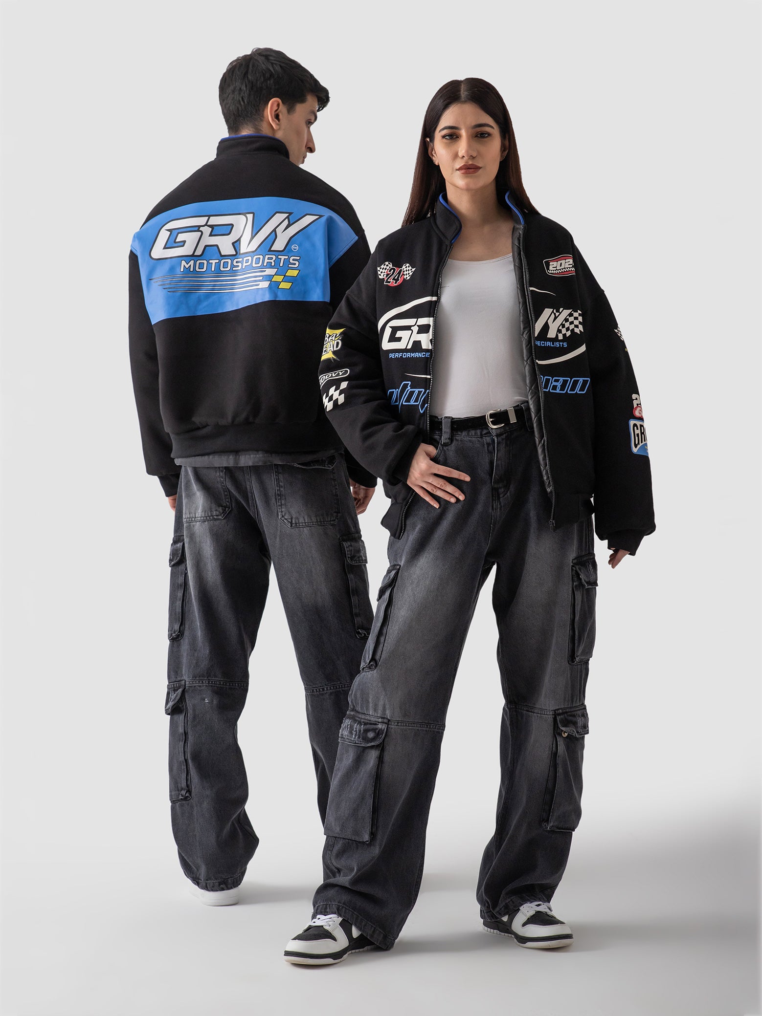 Groovy Jacket Racer Jacket – GROOVY Oversized Outerwear Pakistan