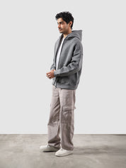 Dark Heather Grey | Essential Zipper