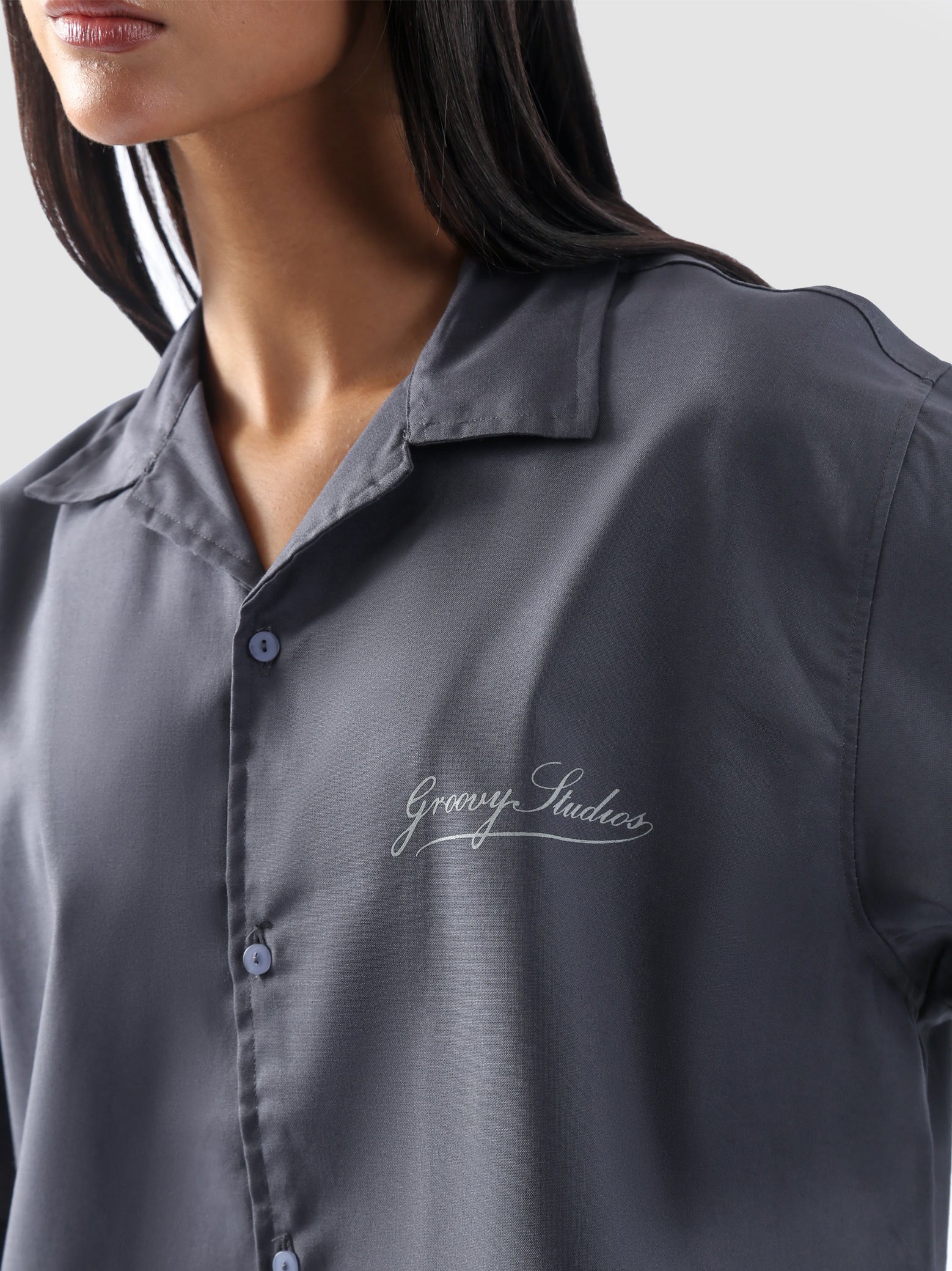 Grey Cuban Shirt