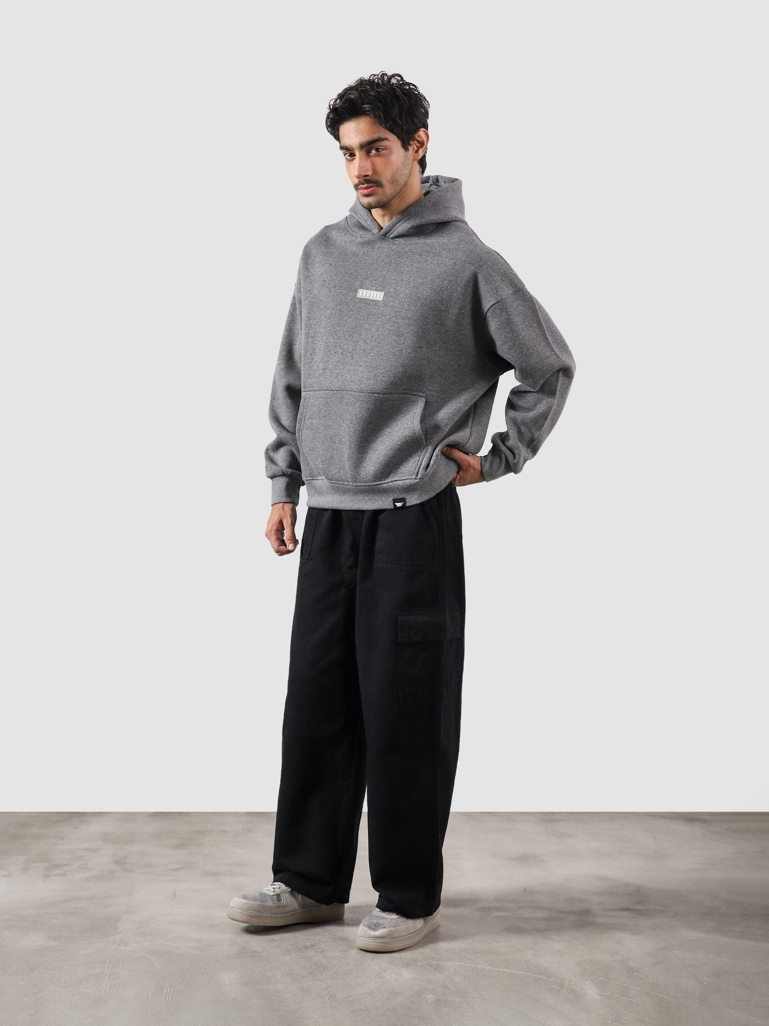 Charcoal Heather Grey Hoodie