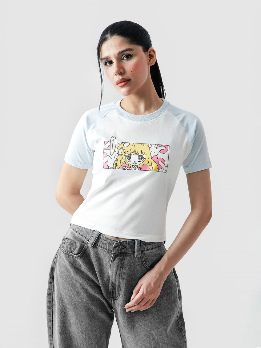 Anime Girl Babytee - Image 1