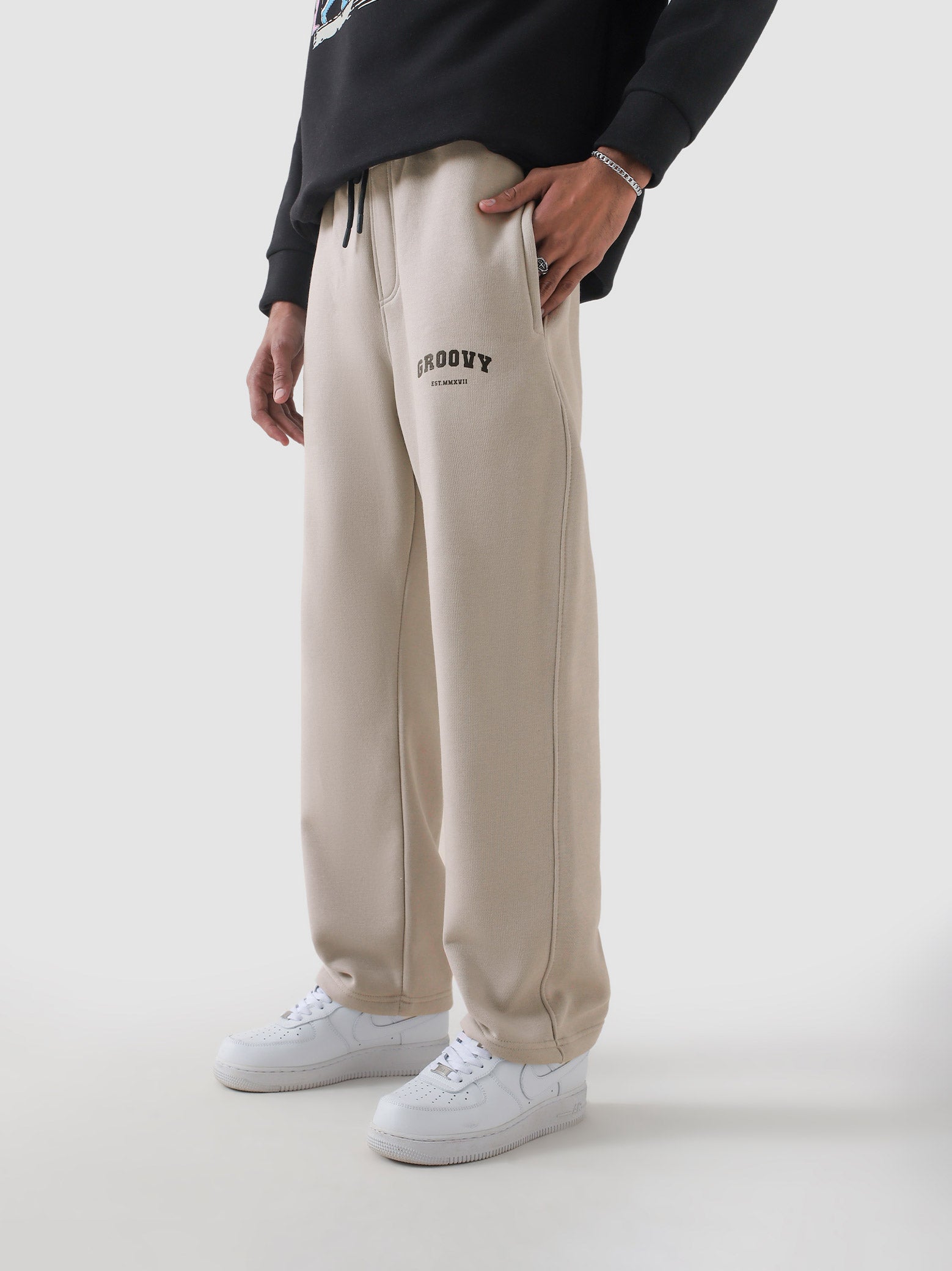 Essential Trousers | Chalk