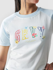 GRVY Flowers Babytee