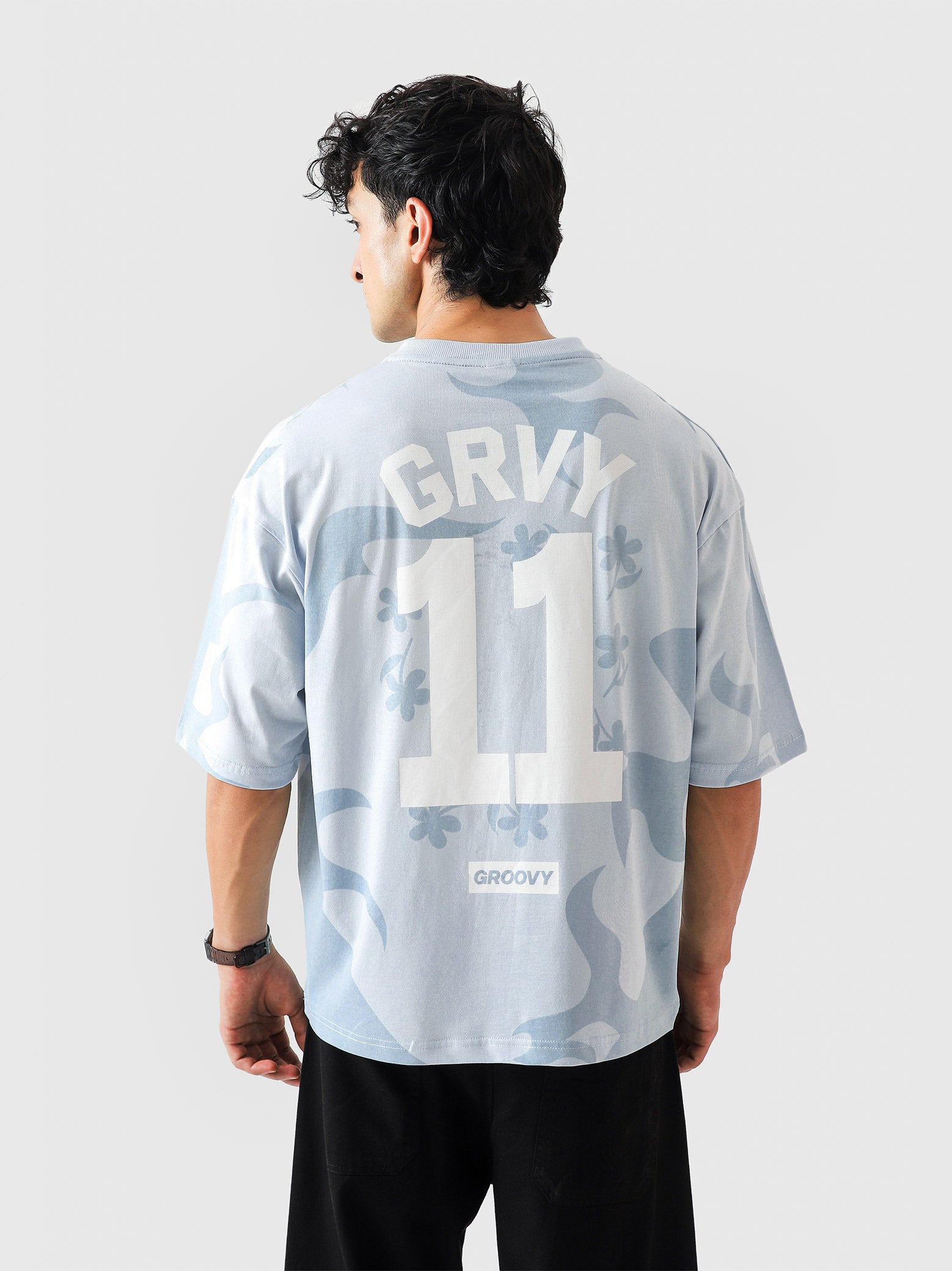 Allover GRVY - Frost Blue