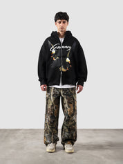 Flying Predator Zipper Hoodie
