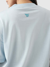 96 Double Layer Jersey - Frost Blue