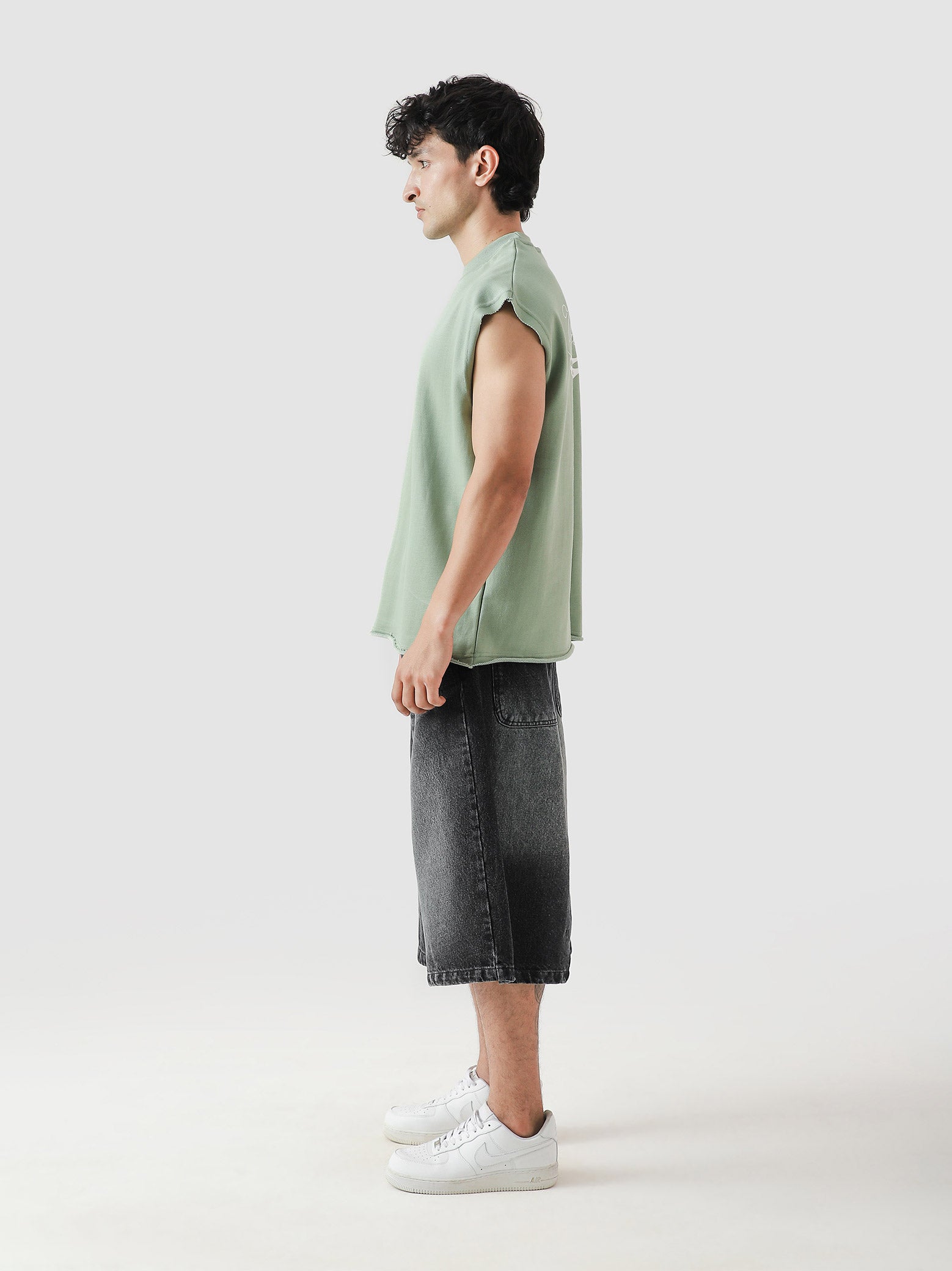 Mint Green Sando Pakistan | Oversized Streetwear Tanktop – GROOVY