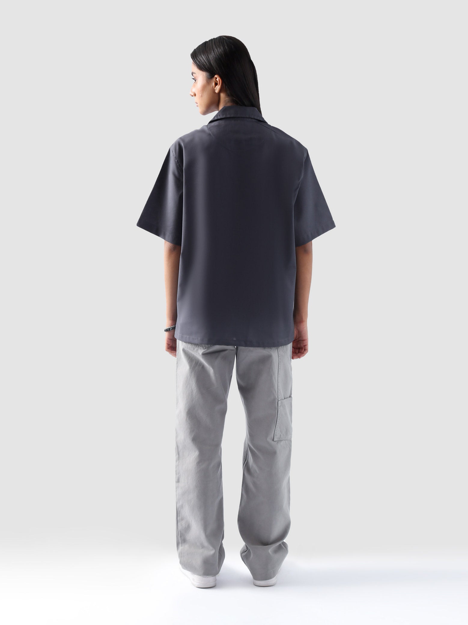 Grey Cuban Shirt